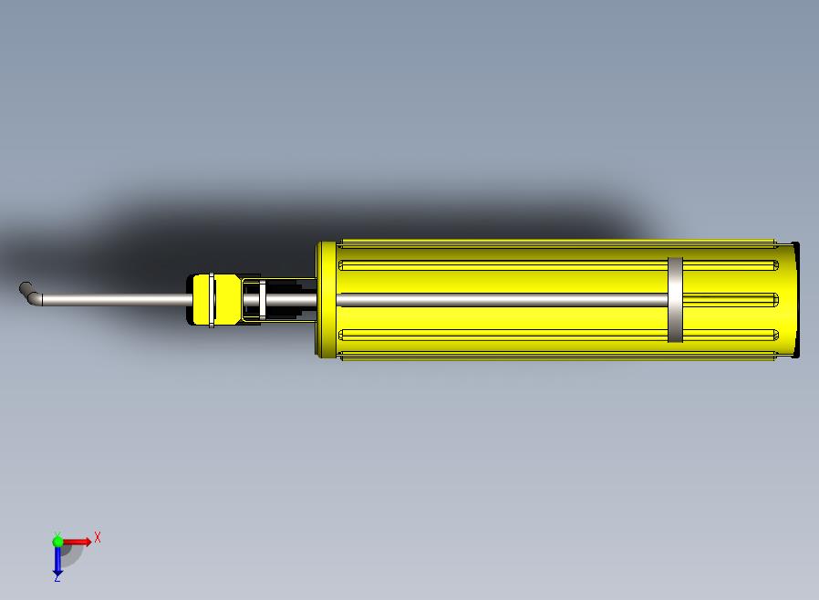 solidworks气动压胶枪