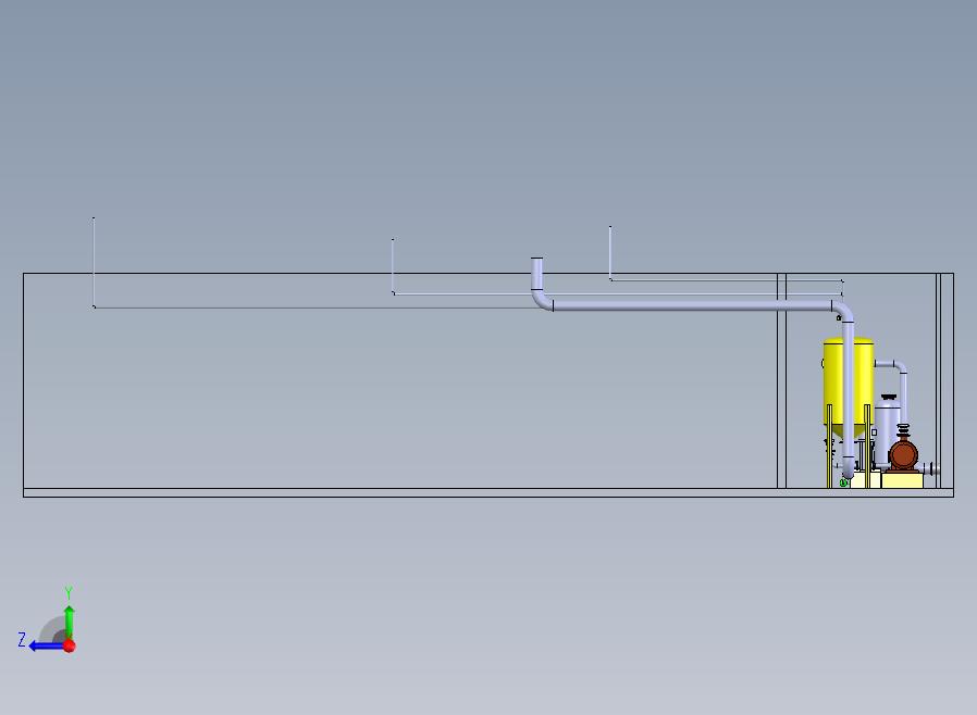 solidworks水表校验装置的泵系统