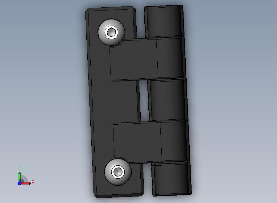 solidworks塑性铰3D模型