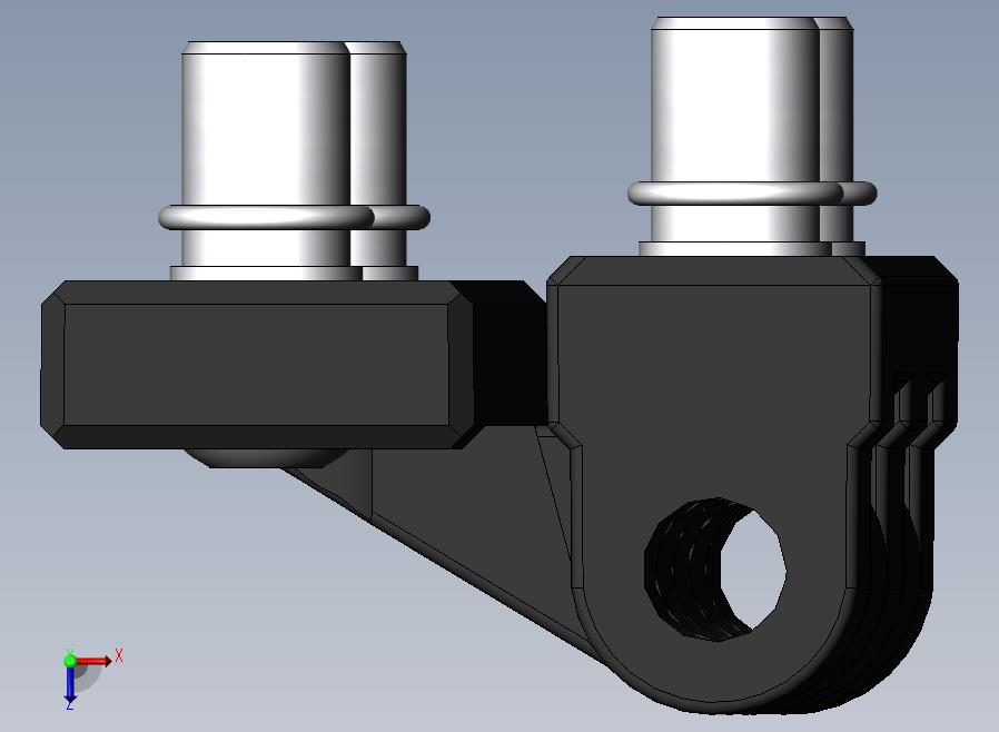 solidworks塑性铰3D模型