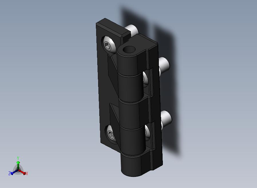 solidworks塑性铰3D模型