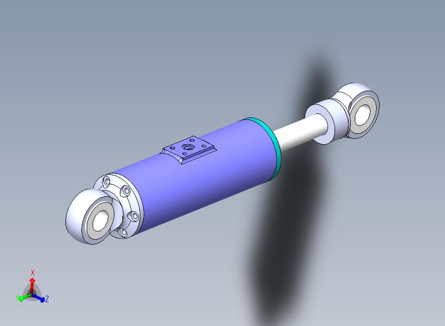 solidworks液压缸阻尼器设计