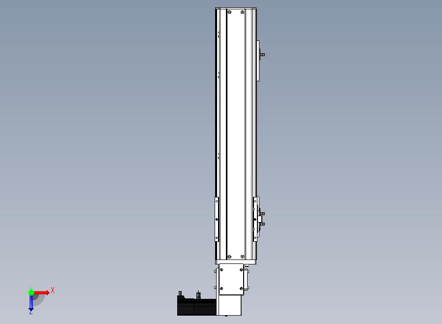 SYM10-400-R滚珠花健、支撑座、滚珠丝杠、交叉导轨、直线模组