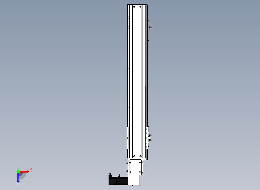 SYM10-550-R滚珠花健、支撑座、滚珠丝杠、交叉导轨、直线模组