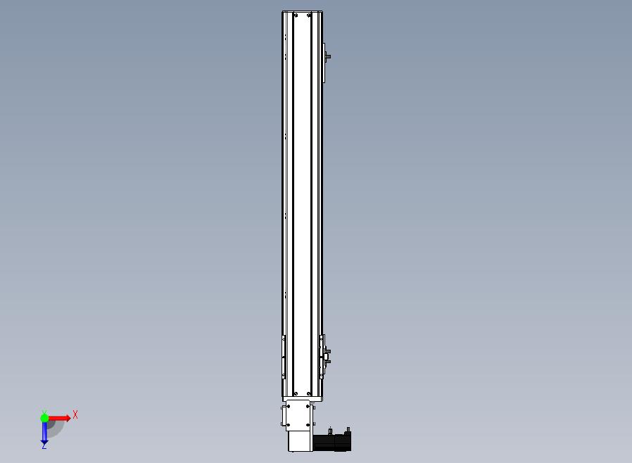 SYM10-750-L滚珠花健、支撑座、滚珠丝杠、交叉导轨、直线模组