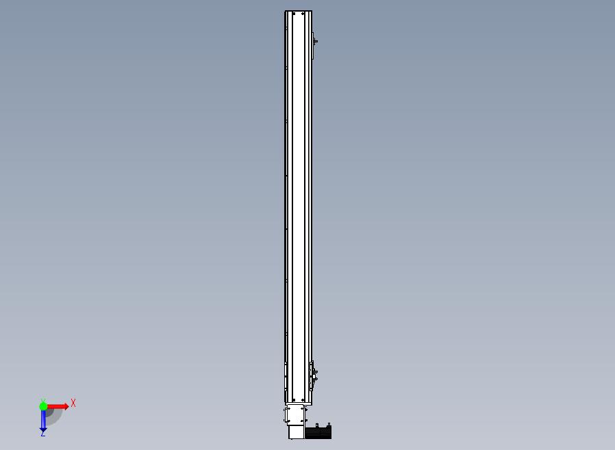 SYM10-1250-L滚珠花健、支撑座、滚珠丝杠、交叉导轨、直线模组