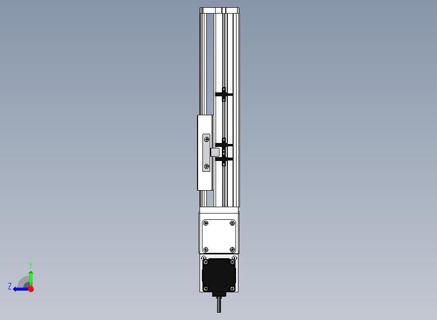 SYM14-L-100滚珠花健、支撑座、滚珠丝杠、交叉导轨、直线模组