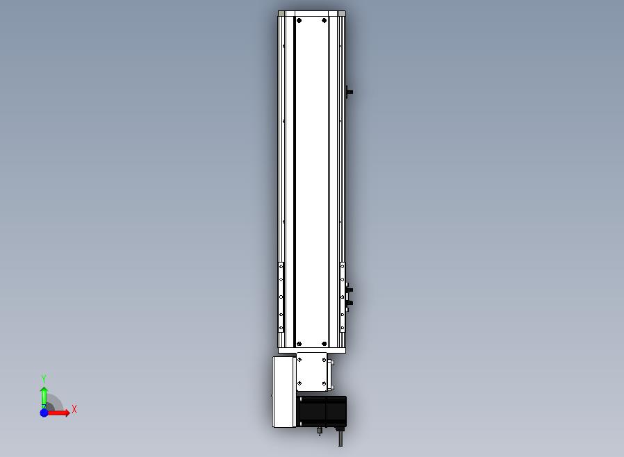 SYM14-L-400滚珠花健、支撑座、滚珠丝杠、交叉导轨、直线模组