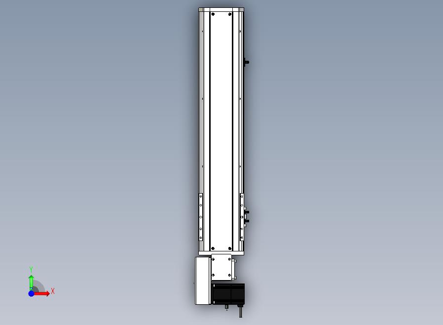 SYM14-L-450滚珠花健、支撑座、滚珠丝杠、交叉导轨、直线模组