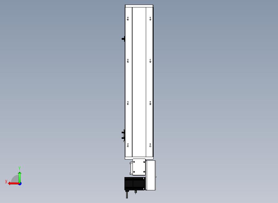 SYM14-L-450滚珠花健、支撑座、滚珠丝杠、交叉导轨、直线模组