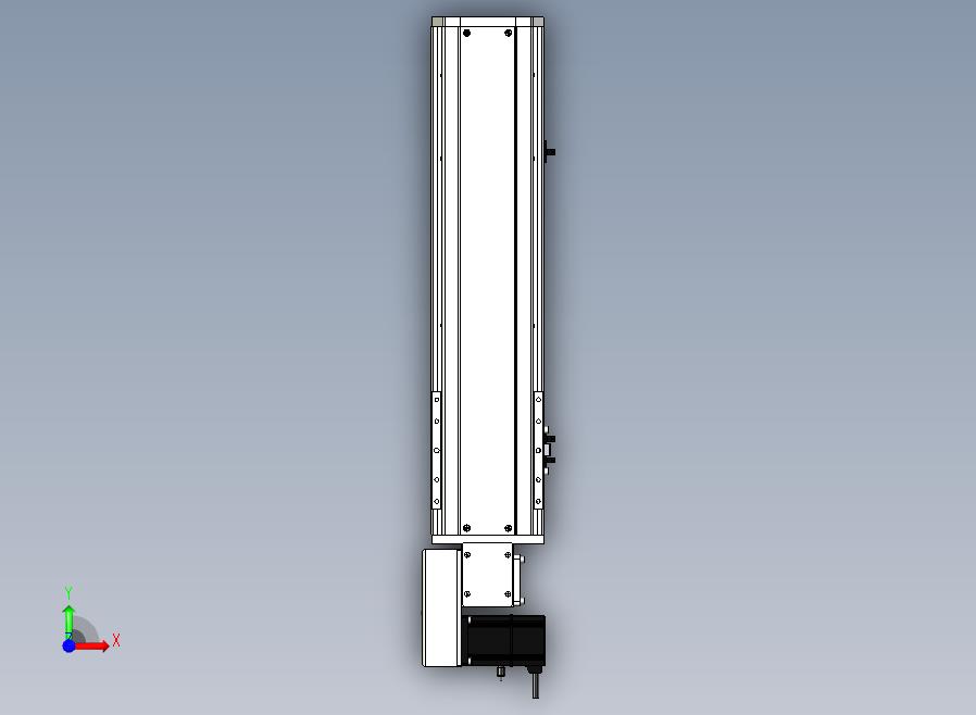 SYM14-L-350滚珠花健、支撑座、滚珠丝杠、交叉导轨、直线模组