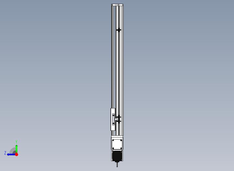 SYM14-L-550滚珠花健、支撑座、滚珠丝杠、交叉导轨、直线模组