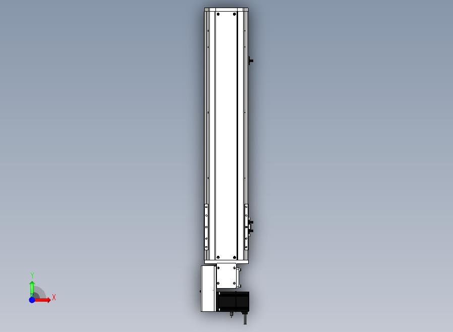 SYM14-L-500滚珠花健、支撑座、滚珠丝杠、交叉导轨、直线模组