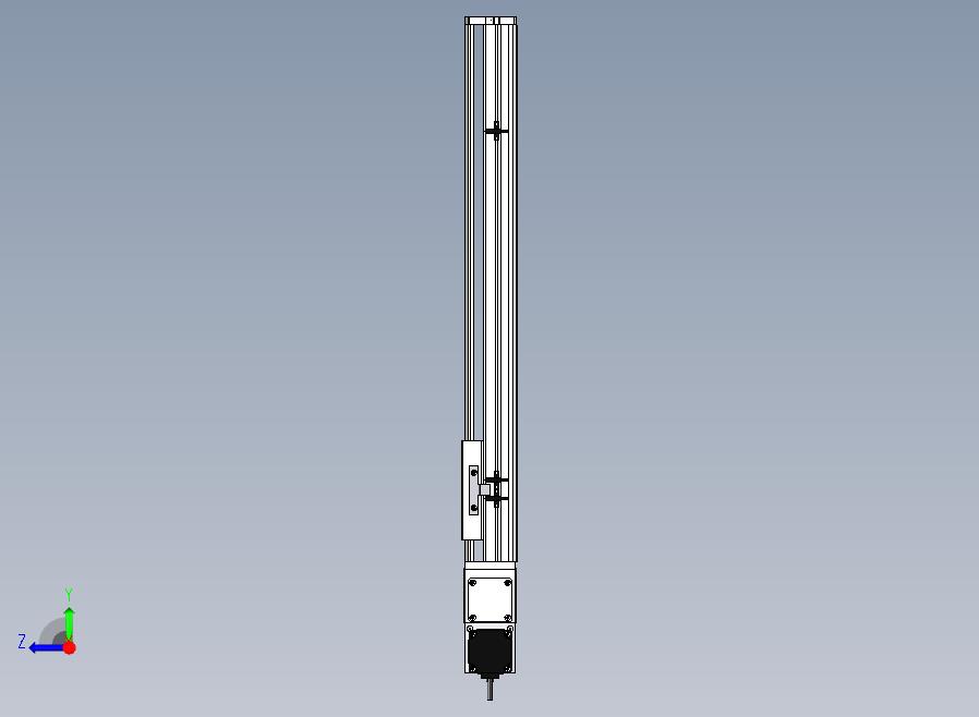 SYM14-L-500滚珠花健、支撑座、滚珠丝杠、交叉导轨、直线模组