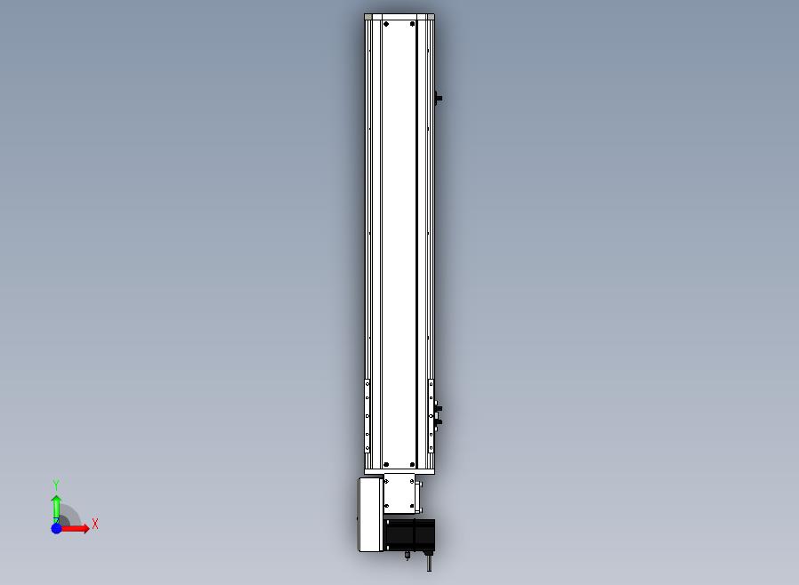 SYM14-L-600滚珠花健、支撑座、滚珠丝杠、交叉导轨、直线模组