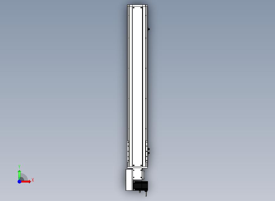 SYM14-L-800滚珠花健、支撑座、滚珠丝杠、交叉导轨、直线模组