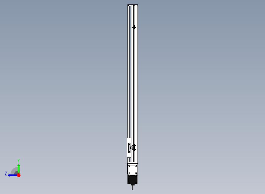 SYM14-L-850滚珠花健、支撑座、滚珠丝杠、交叉导轨、直线模组