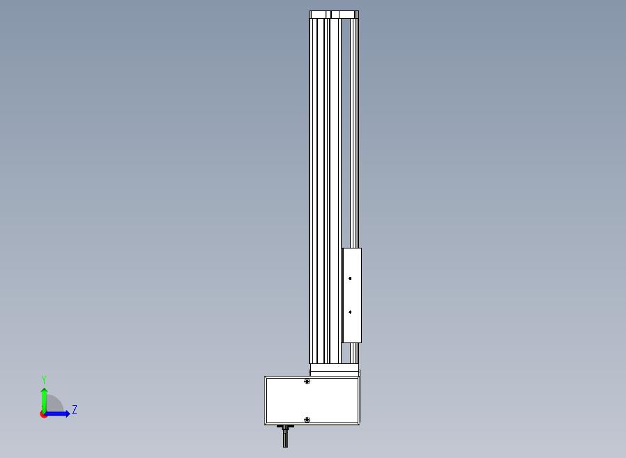 SYM14-LD-250滚珠花健、支撑座、滚珠丝杠、交叉导轨、直线模组