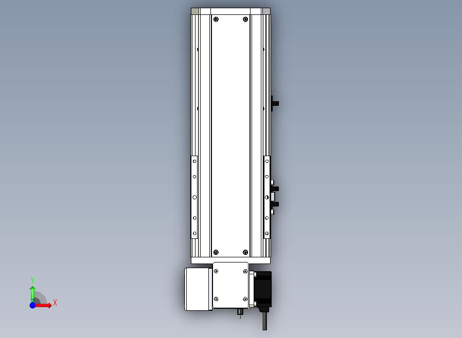 SYM14-L-2950滚珠花健、支撑座、滚珠丝杠、交叉导轨、直线模组