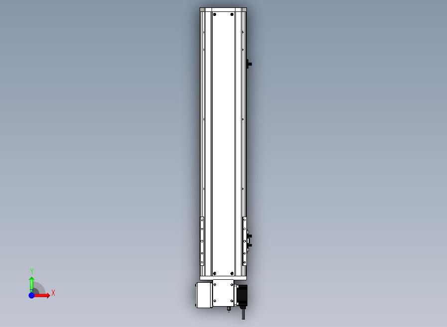 SYM14-LD-500滚珠花健、支撑座、滚珠丝杠、交叉导轨、直线模组