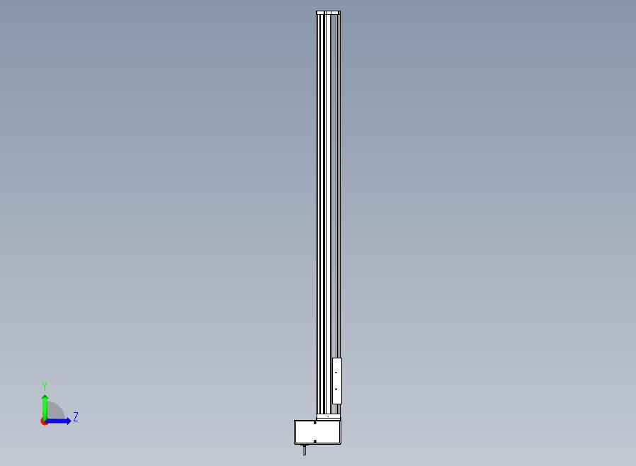 SYM14-LD-950滚珠花健、支撑座、滚珠丝杠、交叉导轨、直线模组