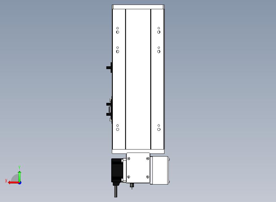 SYM14-LU-100滚珠花健、支撑座、滚珠丝杠、交叉导轨、直线模组