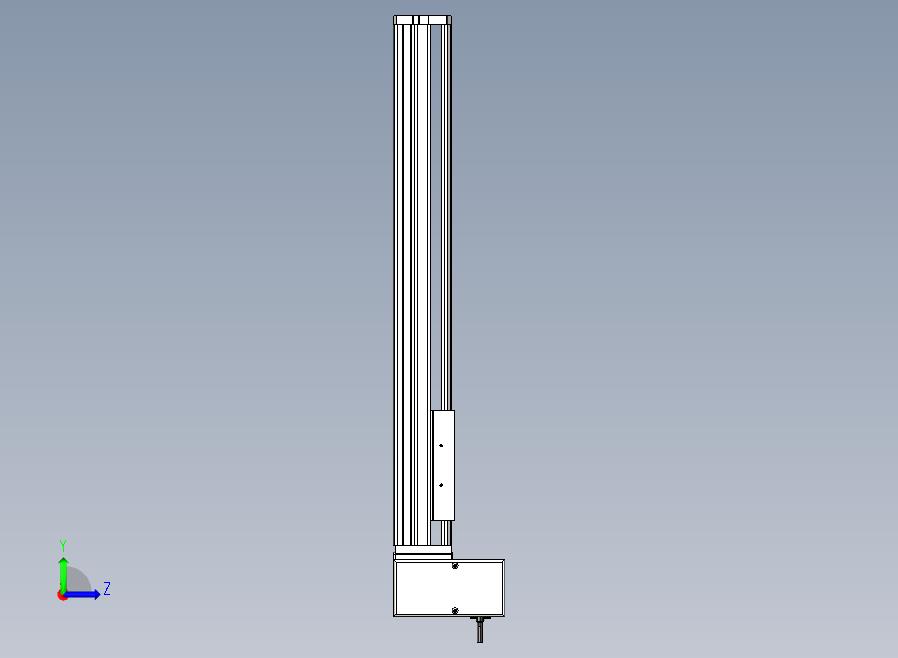 SYM14-LU-400滚珠花健、支撑座、滚珠丝杠、交叉导轨、直线模组