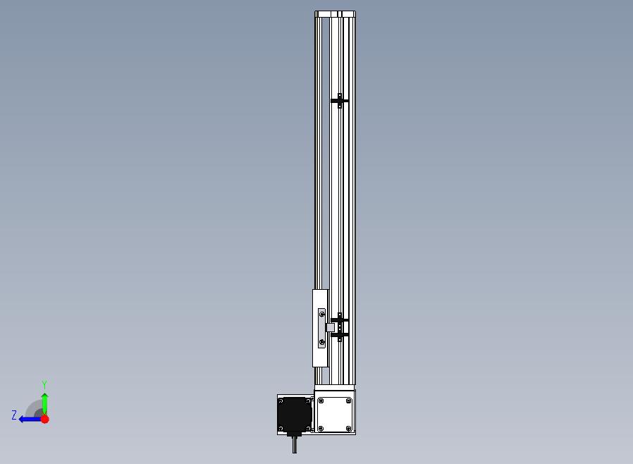 SYM14-LU-400滚珠花健、支撑座、滚珠丝杠、交叉导轨、直线模组