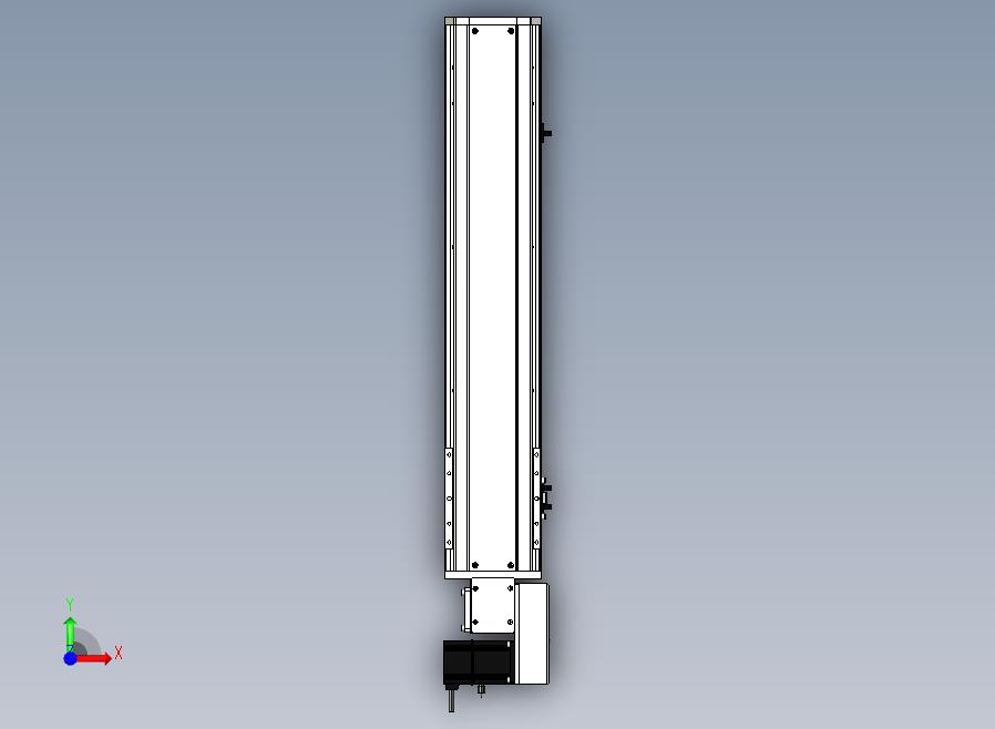 SYM14-R-500滚珠花健、支撑座、滚珠丝杠、交叉导轨、直线模组