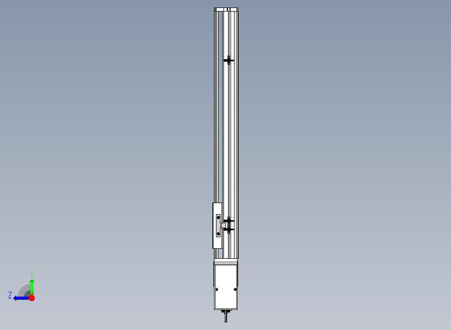 SYM14-R-500滚珠花健、支撑座、滚珠丝杠、交叉导轨、直线模组