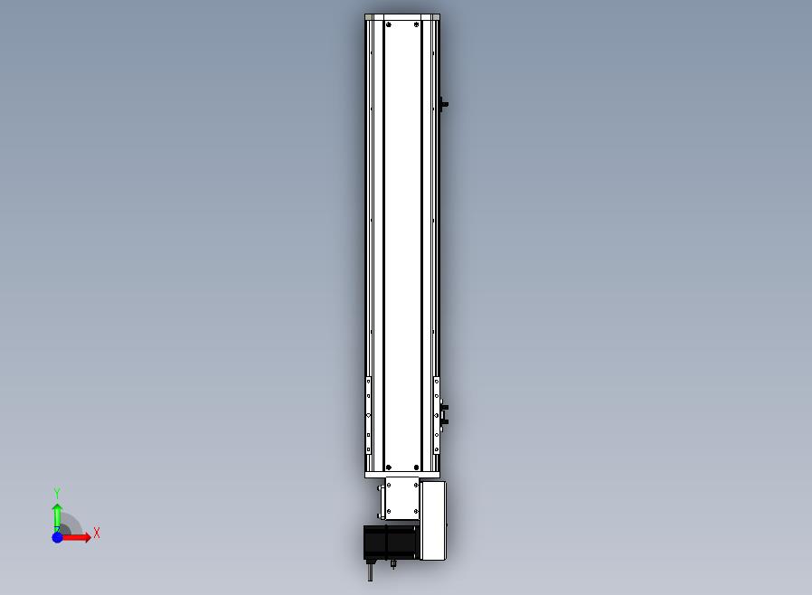 SYM14-R-550滚珠花健、支撑座、滚珠丝杠、交叉导轨、直线模组