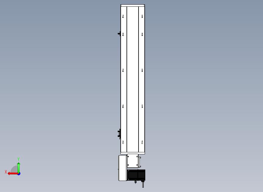 SYM14-R-550滚珠花健、支撑座、滚珠丝杠、交叉导轨、直线模组