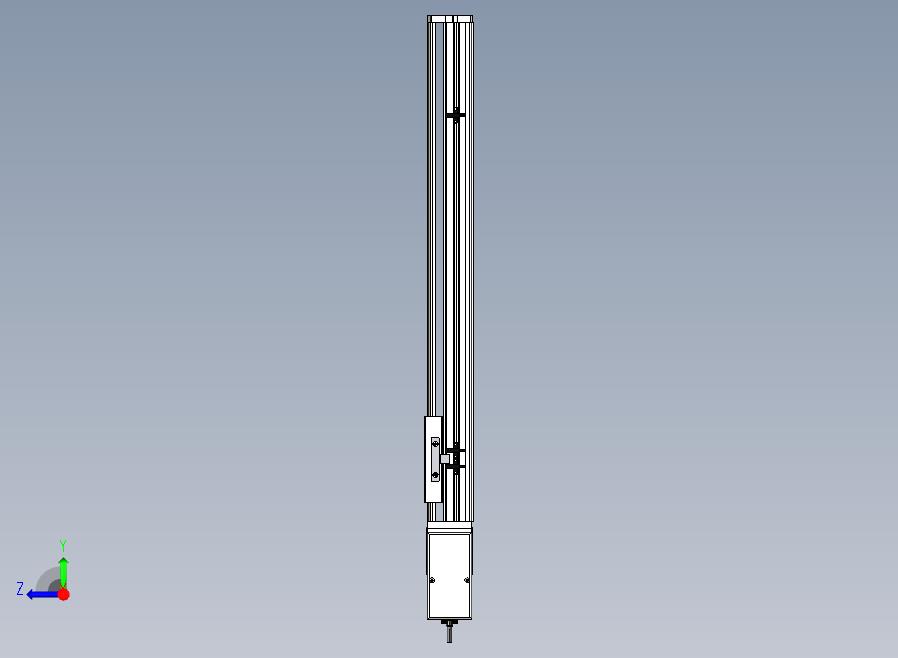 SYM14-R-550滚珠花健、支撑座、滚珠丝杠、交叉导轨、直线模组