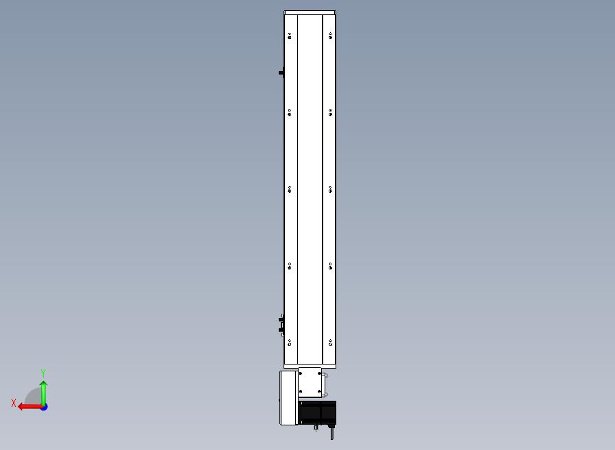 SYM14-R-650滚珠花健、支撑座、滚珠丝杠、交叉导轨、直线模组