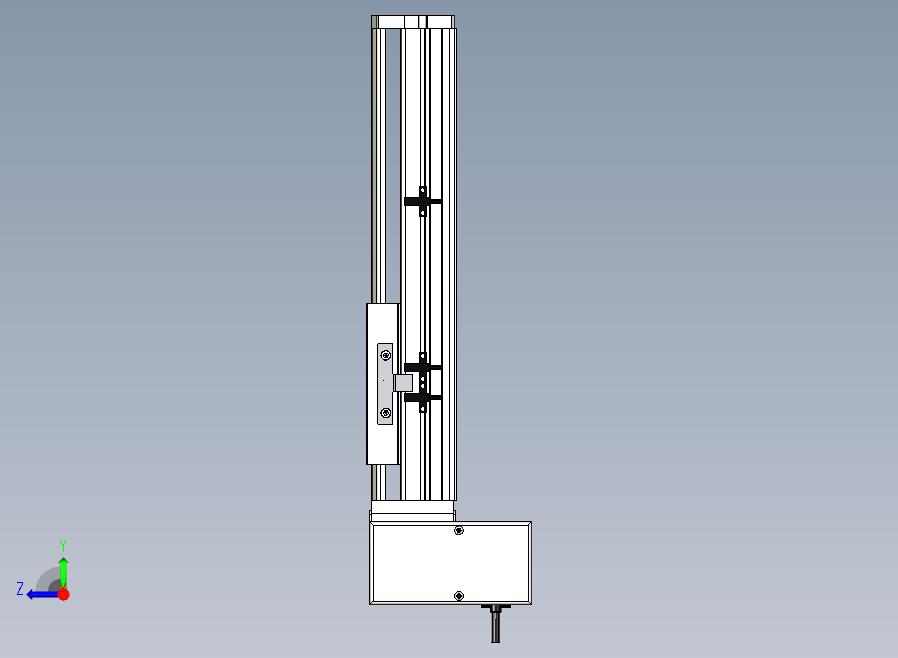 SYM14-RD-150滚珠花健、支撑座、滚珠丝杠、交叉导轨、直线模组