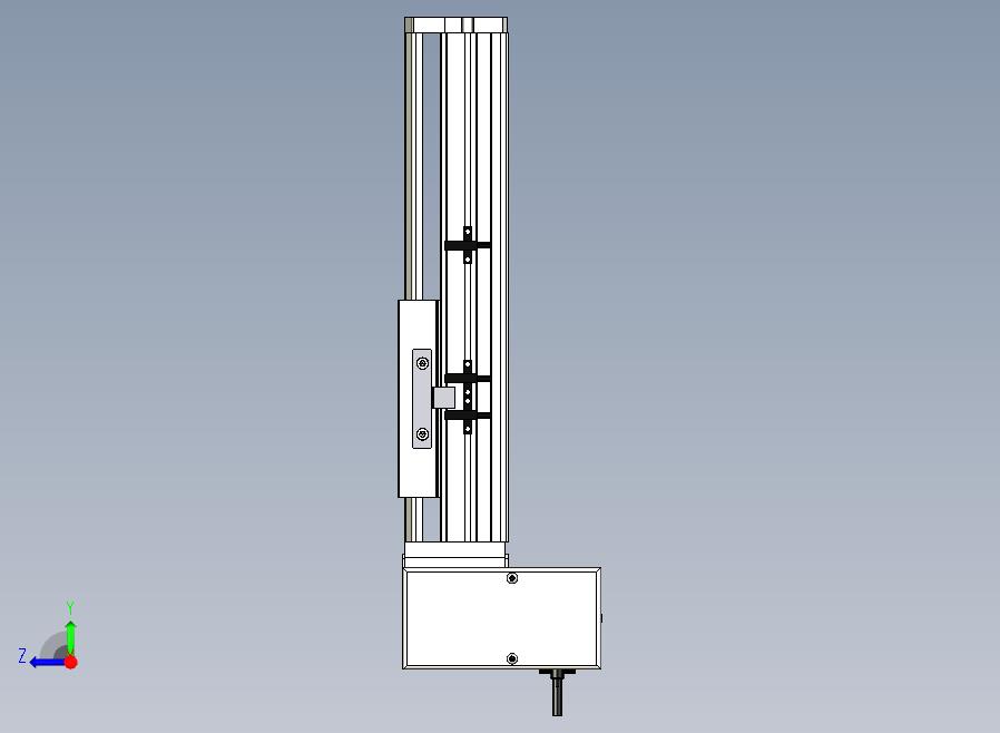 SYM14-RD-100滚珠花健、支撑座、滚珠丝杠、交叉导轨、直线模组