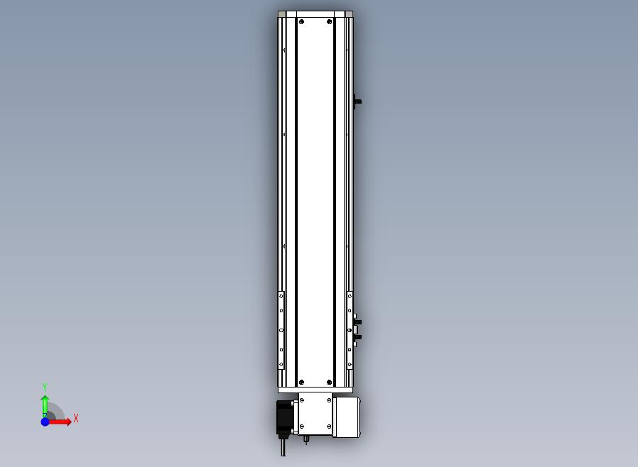 SYM14-RD-400滚珠花健、支撑座、滚珠丝杠、交叉导轨、直线模组