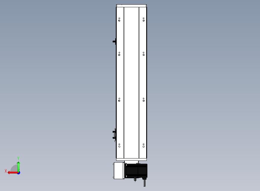 SYM14-RD-400滚珠花健、支撑座、滚珠丝杠、交叉导轨、直线模组