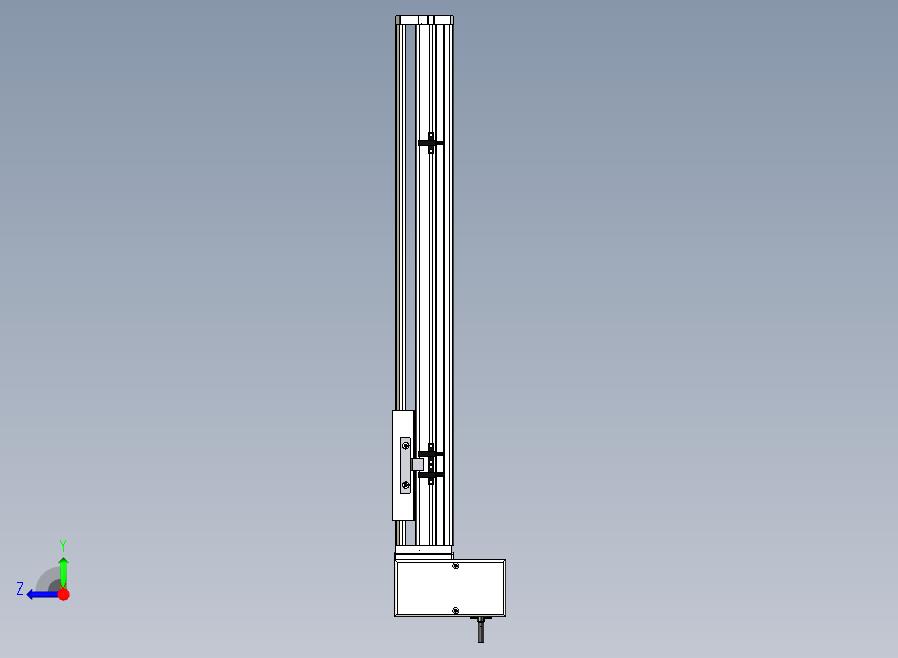 SYM14-RD-400滚珠花健、支撑座、滚珠丝杠、交叉导轨、直线模组