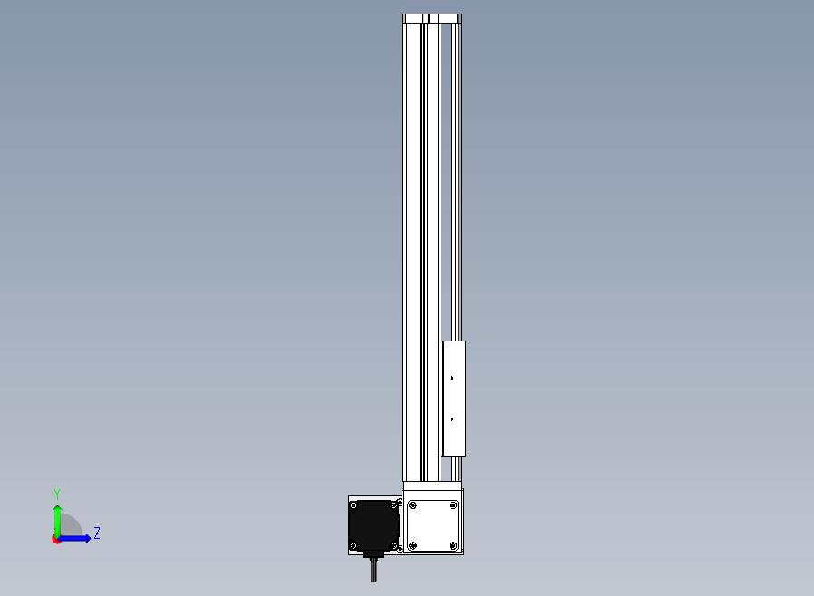 SYM14-RD-300滚珠花健、支撑座、滚珠丝杠、交叉导轨、直线模组