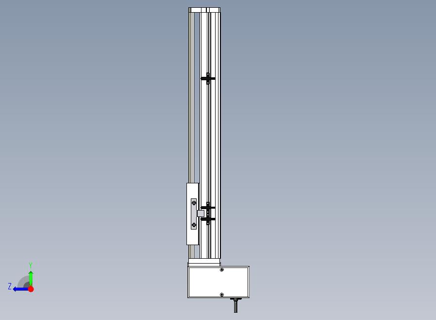 SYM14-RD-300滚珠花健、支撑座、滚珠丝杠、交叉导轨、直线模组