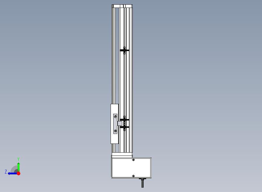 SYM14-RD-250滚珠花健、支撑座、滚珠丝杠、交叉导轨、直线模组