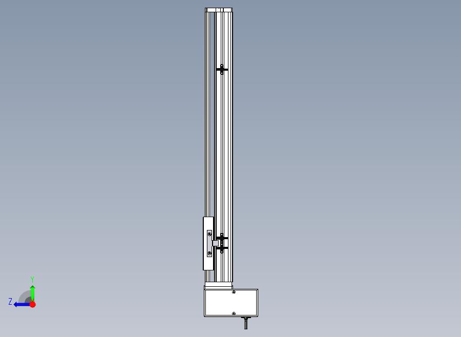 SYM14-RD-450滚珠花健、支撑座、滚珠丝杠、交叉导轨、直线模组