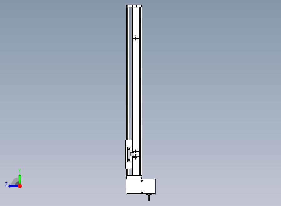 SYM14-RD-550滚珠花健、支撑座、滚珠丝杠、交叉导轨、直线模组