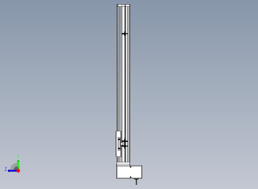 SYM14-RD-600滚珠花健、支撑座、滚珠丝杠、交叉导轨、直线模组