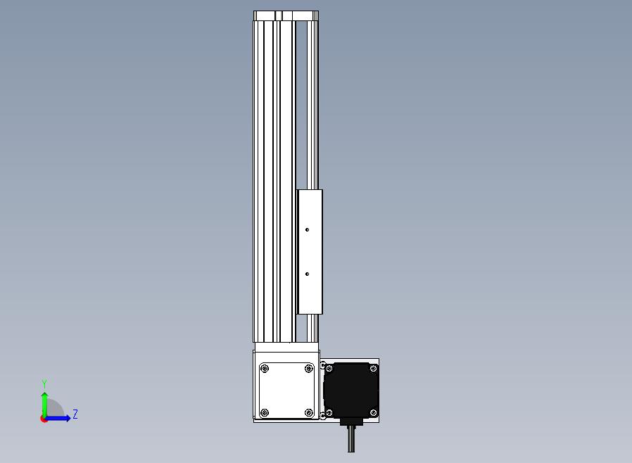 SYM14-RU-100滚珠花健、支撑座、滚珠丝杠、交叉导轨、直线模组