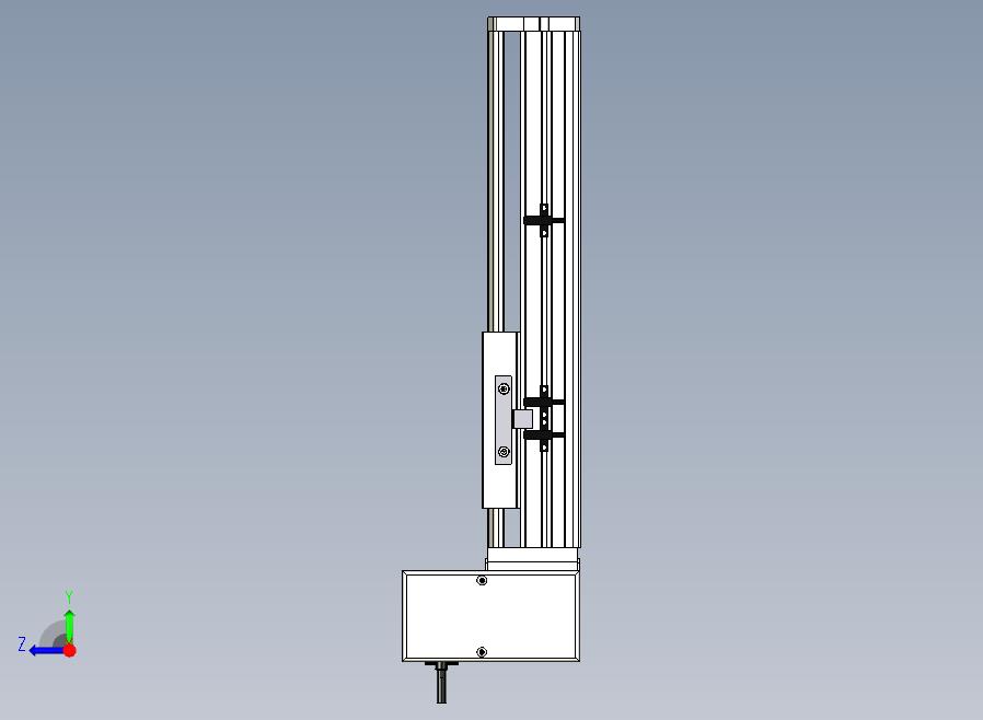 SYM14-RU-150滚珠花健、支撑座、滚珠丝杠、交叉导轨、直线模组