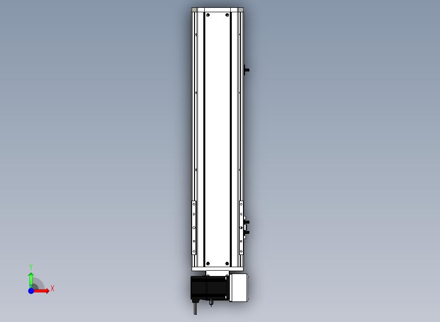 SYM14-RU-400滚珠花健、支撑座、滚珠丝杠、交叉导轨、直线模组