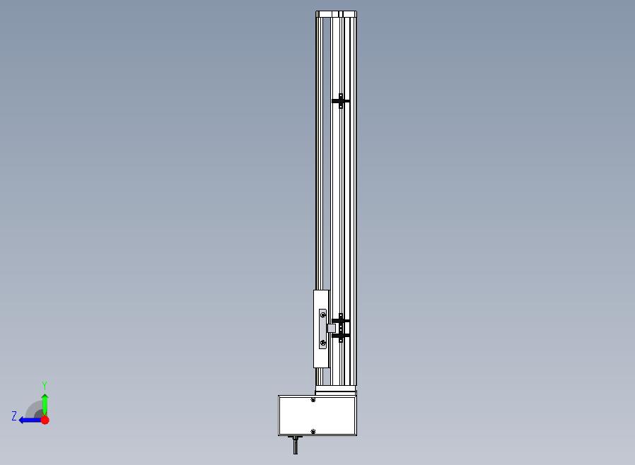 SYM14-RU-400滚珠花健、支撑座、滚珠丝杠、交叉导轨、直线模组