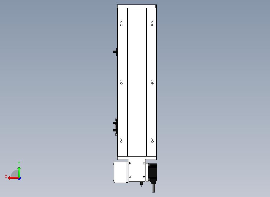 SYM14-RU-250滚珠花健、支撑座、滚珠丝杠、交叉导轨、直线模组